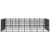 Outdoor Dog Kennel Steel 396.8 ft²