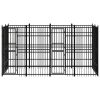 Outdoor Dog Kennel Steel 79.3 ft²