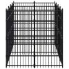 Outdoor Dog Kennel Steel 79.3 ft²