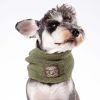 Touchdog Heavy Knitted Winter Dog Scarf